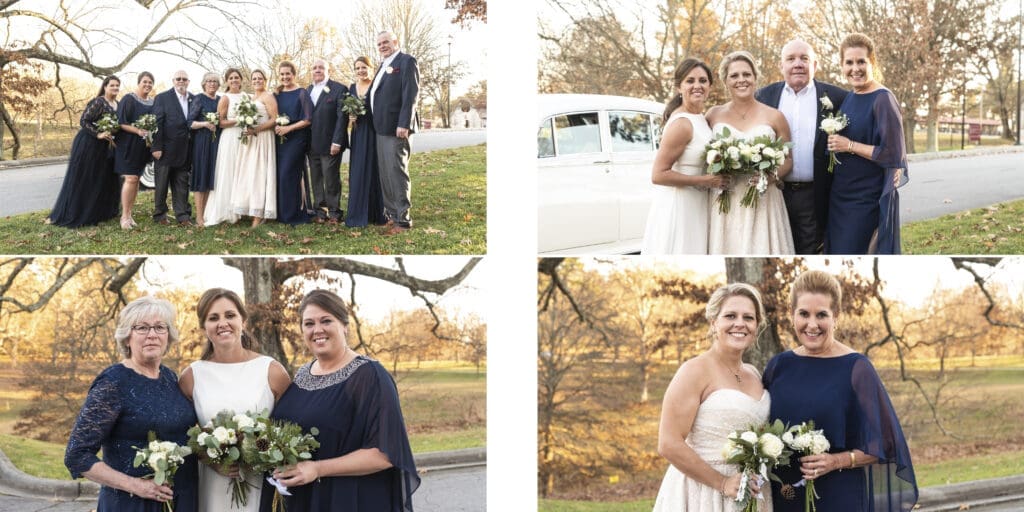 collage of family portraits