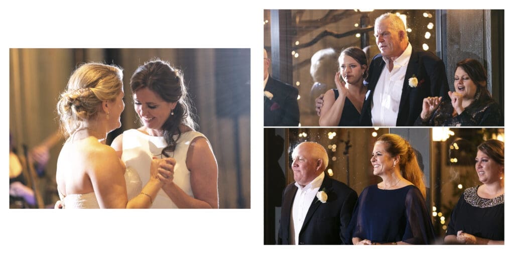 close ups of brides first dance