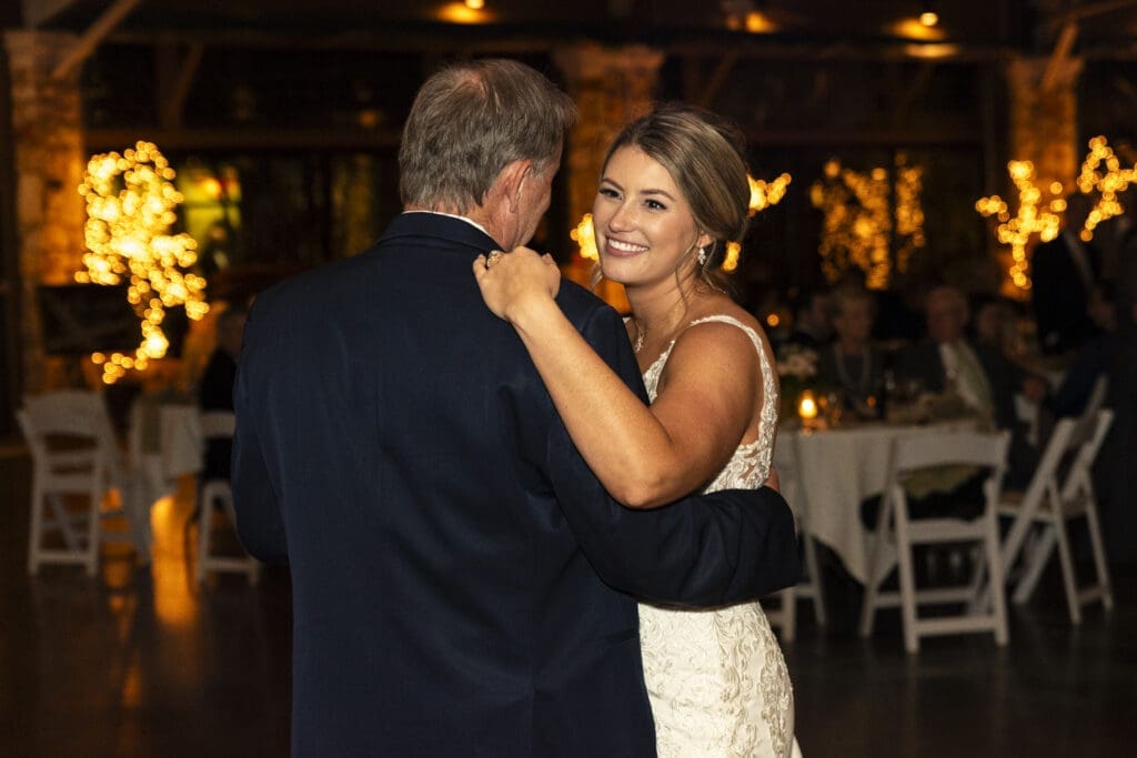 father daughter dance at Crest Center in Asheville.
