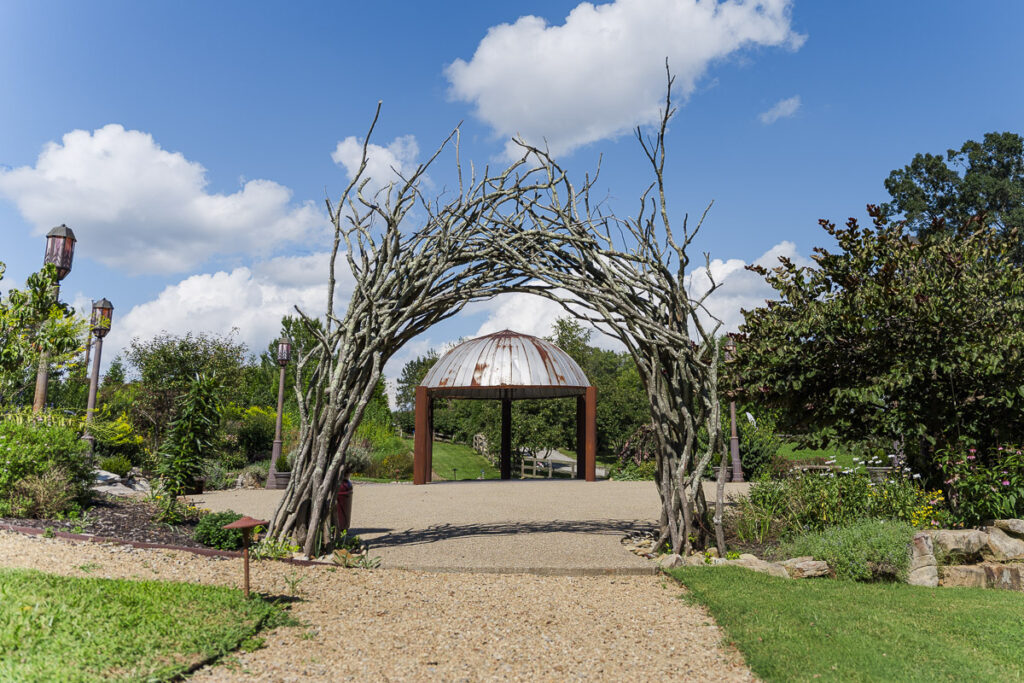 ceremony location at The Farm A Gathering Place Wedding Venue