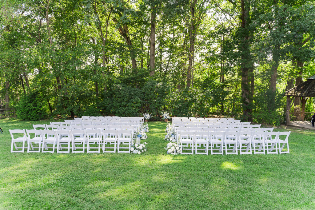 empty ceremony site at The Farm A Gathering Place